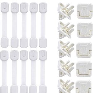 Child Safety Strap Locks and covers- (20) - New